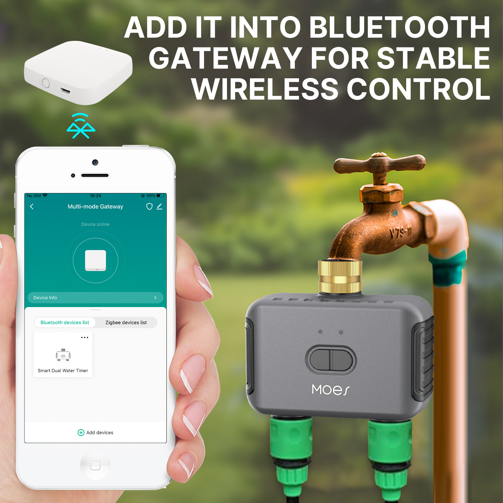 Умный 2-ходовой клапан для вод – обзор и цена Smart Garden Watering Can