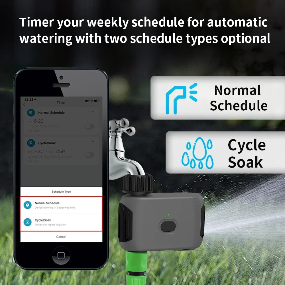 TNCE US Bluetooth Умный таймер – обзор и цена Smart Garden Watering Can